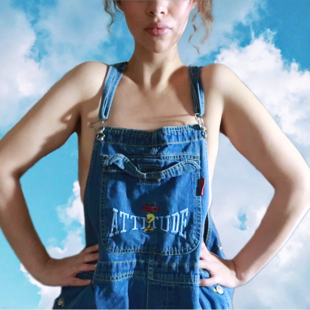 Vintage Tweedy Bird Overalls